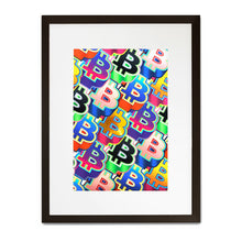 Load image into Gallery viewer, Bitcoin Pop Art Print