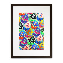 Load image into Gallery viewer, Bitcoin Pop Art Print
