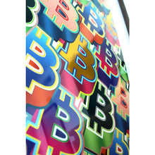 Load image into Gallery viewer, Bitcoin Pop Art Print