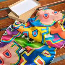 Load image into Gallery viewer, Bitcoin Pop Art Scarf