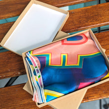 Load image into Gallery viewer, Bitcoin Pop Art Scarf