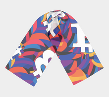 Load image into Gallery viewer, Season 2 Bitcoin Abstrak Silk Long Scarf
