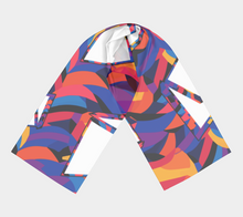 Load image into Gallery viewer, Ethereum Abstrak Silk Long Scarf
