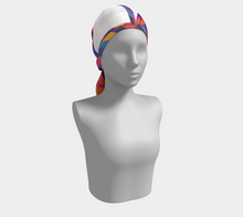 Load image into Gallery viewer, Ethereum Abstrak Silk Long Scarf