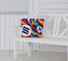 Load image into Gallery viewer, Solana Abstrak Large Tote Bag
