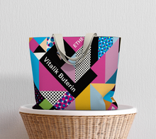 Load image into Gallery viewer, Ethereum Isometrik Large Tote Bag