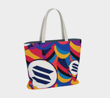 Load image into Gallery viewer, Solana Abstrak Large Tote Bag