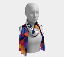 Load image into Gallery viewer, Solana Abstrak Long Scarf