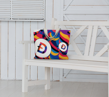 Load image into Gallery viewer, Dogecoin Abstrak Large Tote Bag