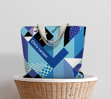 Load image into Gallery viewer, XRP Isometrik Large Tote Bag
