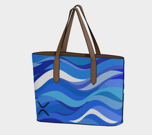 Load image into Gallery viewer, XRP Tidal Wave Vegan Leather Tote