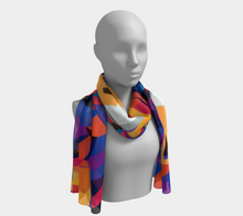 Load image into Gallery viewer, Shiba Inu Abstrak Long Scarf