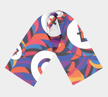 Load image into Gallery viewer, Dogecoin Abstrak Long Scarf