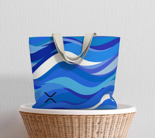 Load image into Gallery viewer, XRP Tidal Wave Large Tote