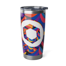 Load image into Gallery viewer, Chainlink Abstrak Vagabond 20oz Tumbler
