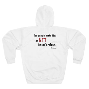 Vito Corleone Unisex Pullover Hoodie (white)