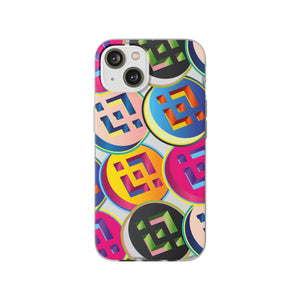 Binance Pop Art Phone Cases