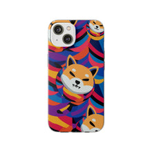 Load image into Gallery viewer, Shiba Inu Abstrak Flexi Cases
