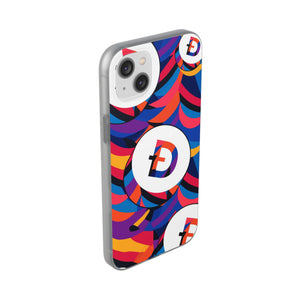 Dogecoin Abstrak Flexi Cases