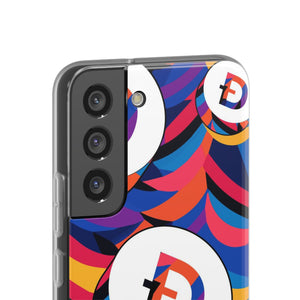 Dogecoin Abstrak Flexi Cases