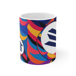 Solana Abstrak Ceramic Mug 11oz