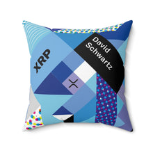 Load image into Gallery viewer, XRP Isometrik Square Pillow
