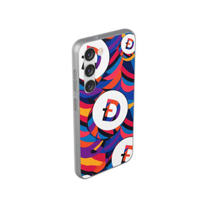 Dogecoin Abstrak Flexi Cases