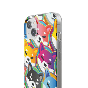 Shiba Inu Pop Art Phone Cases