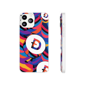 Dogecoin Abstrak Flexi Cases