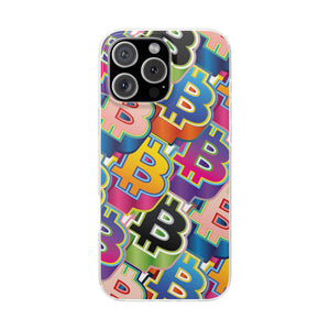 Bitcoin Pop Art Phone Cases