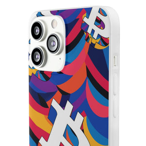 Bitcoin Abstrak Flexi Phone Cases