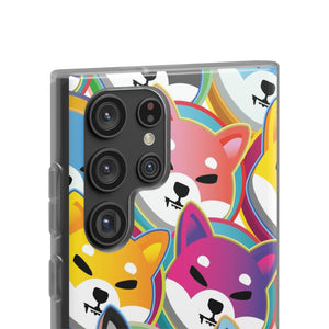 Shiba Inu Pop Art Phone Cases