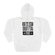 Load image into Gallery viewer, Straight Outta Fiat Unisex Pullover Hoodie (white)
