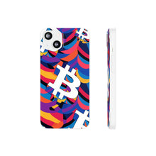 Load image into Gallery viewer, Bitcoin Abstrak Flexi Phone Cases
