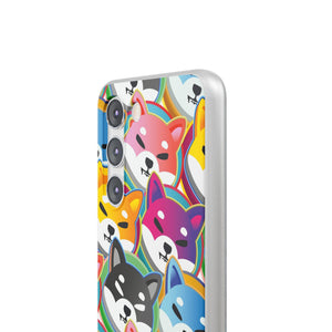 Shiba Inu Pop Art Phone Cases