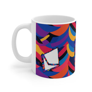 Ethereum Abstrak Ceramic Mug 11oz