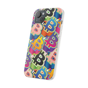 Bitcoin Pop Art Phone Cases