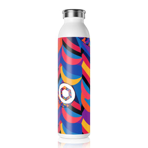 Chainlink Abstrak Slim Water Bottle