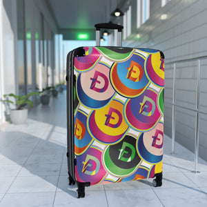 Dogecoin Pop Art Suitcase