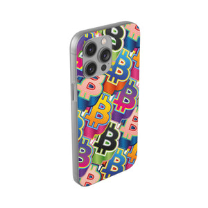 Bitcoin Pop Art Phone Cases