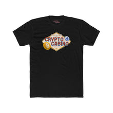 Load image into Gallery viewer, Crypto Casino Men&#39;s Cotton Short Sleeve Crew Tee
