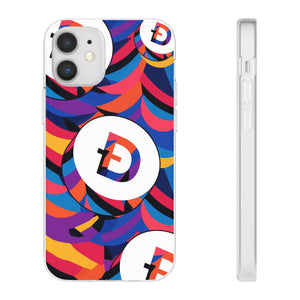 Dogecoin Abstrak Flexi Cases