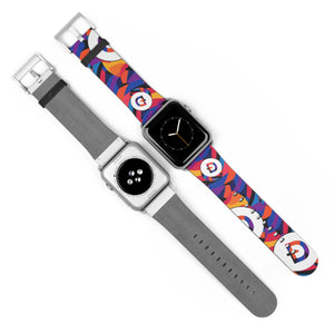 Dogecoin Abstrak Apple Watch Band