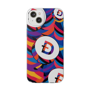 Dogecoin Abstrak Flexi Cases