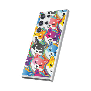 Shiba Inu Pop Art Phone Cases