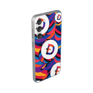 Dogecoin Abstrak Flexi Cases