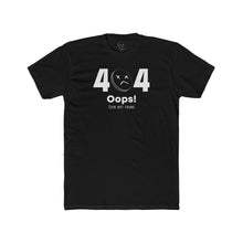 Load image into Gallery viewer, 404 Page Men&#39;s Cotton Short Sleeve Crew Tee
