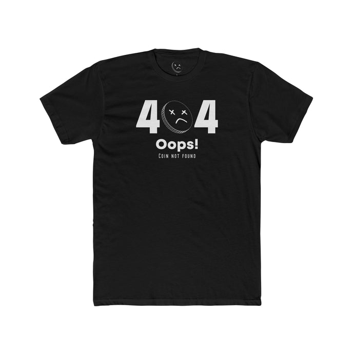 404 Page Men's Cotton Short Sleeve Crew Tee