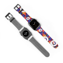 Load image into Gallery viewer, Dogecoin Abstrak Apple Watch Band
