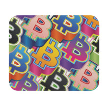 Load image into Gallery viewer, Bitcoin Pop Art Mouse Pad
